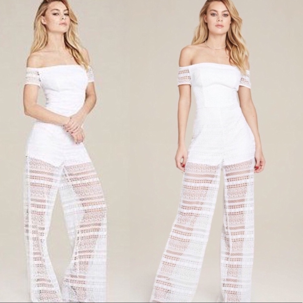 Lace Jumpsuit By Bebe